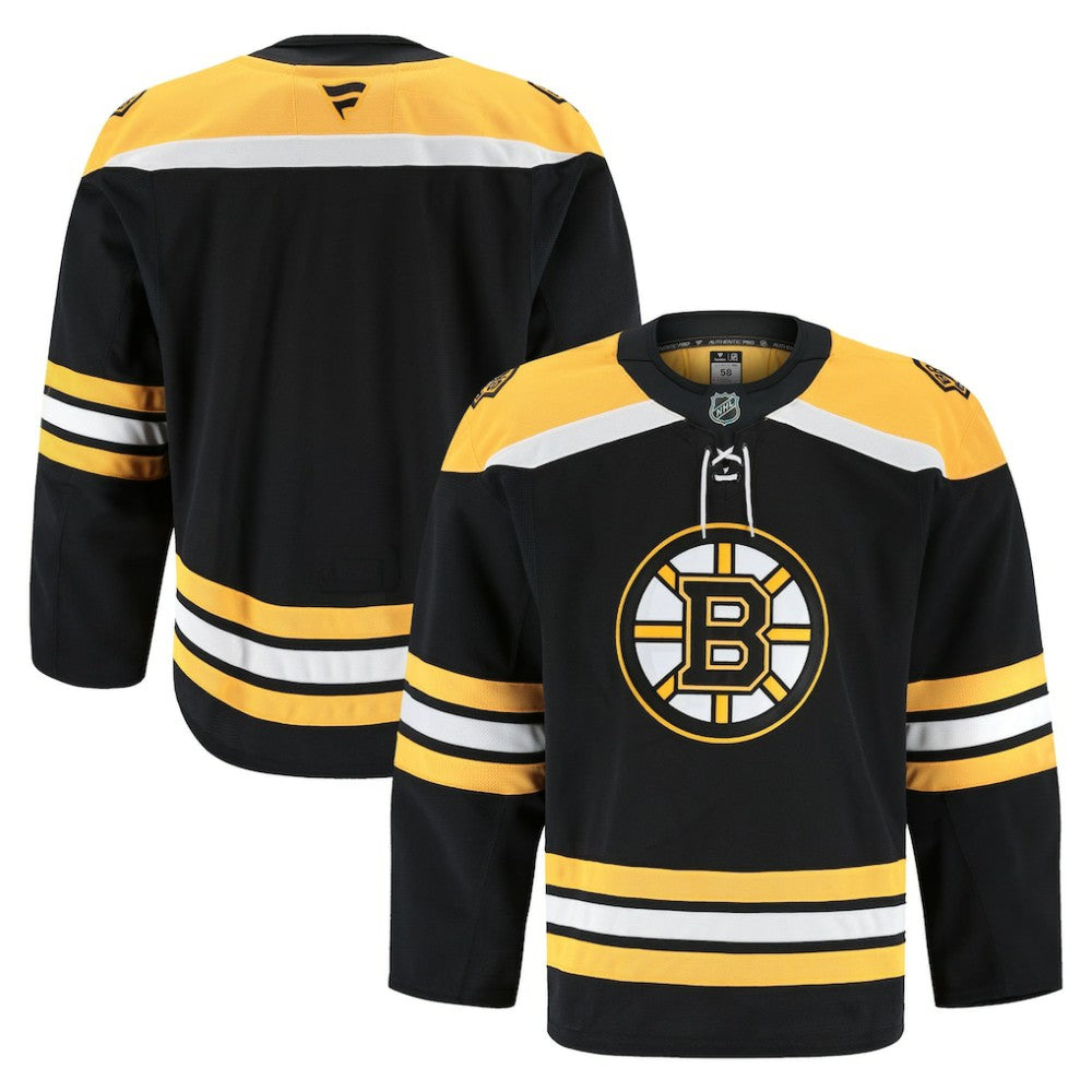 Boston Bruins Fanatics Home Authentic Pro Jersey - Black Jerseys