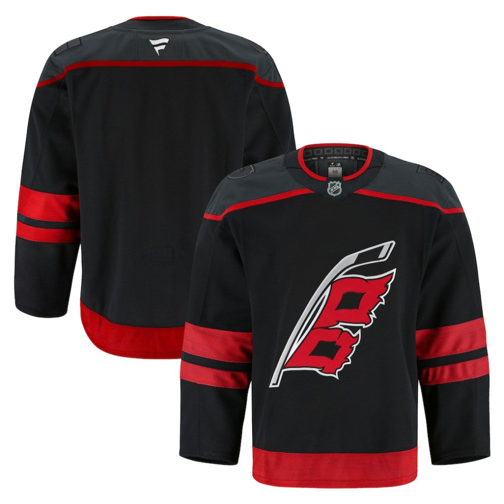 Carolina Hurricanes Fanatics Home Authentic Pro Jersey - Black Jerseys