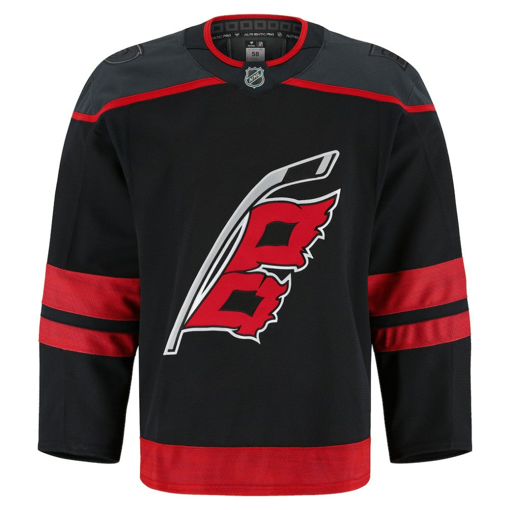 Carolina Hurricanes Fanatics Home Authentic Pro Jersey - Black Jerseys