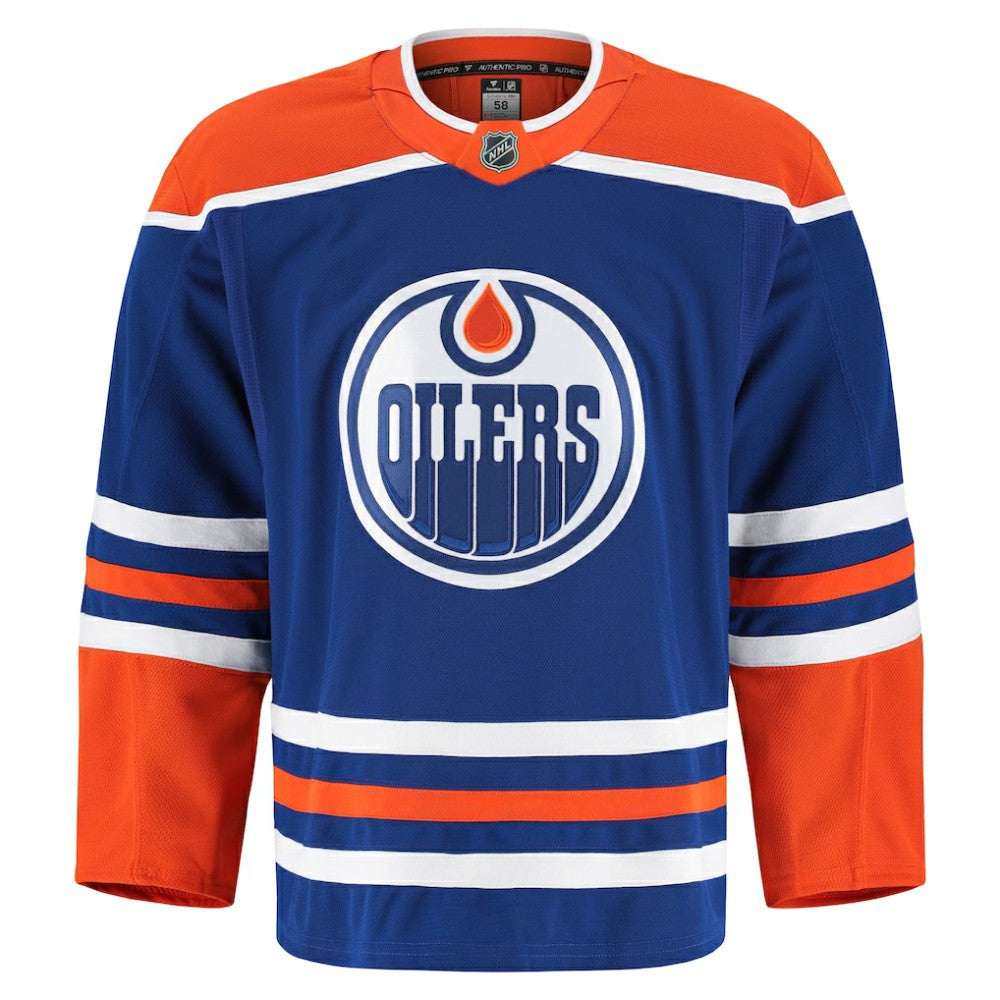 Edmonton Oilers Fanatics Home Authentic Pro Jersey - Royal Jerseys