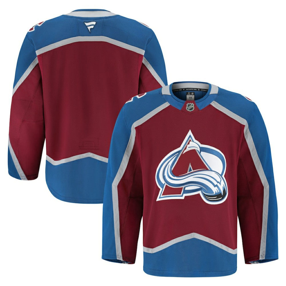 Colorado Avalanche Fanatics Home Authentic Pro Jersey - Burgundy Jerseys