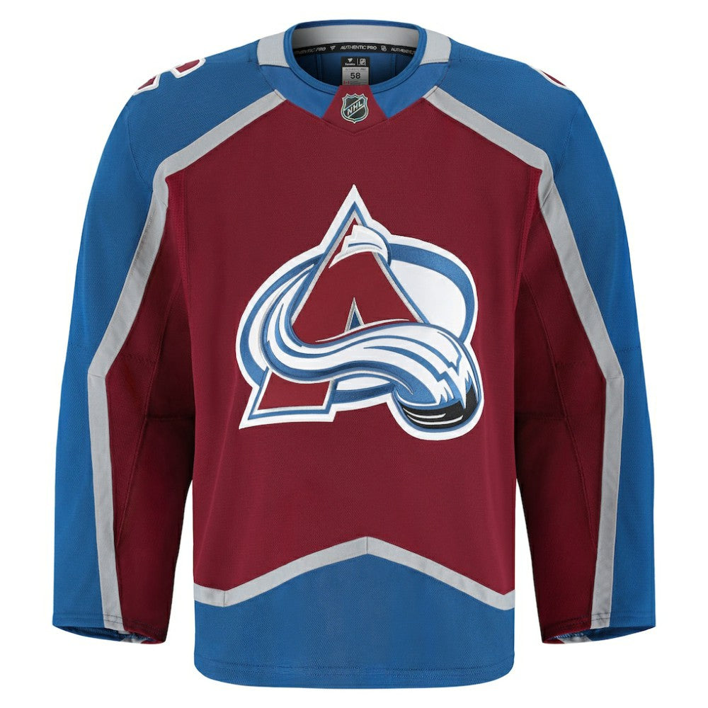Colorado Avalanche Fanatics Home Authentic Pro Jersey - Burgundy Jerseys