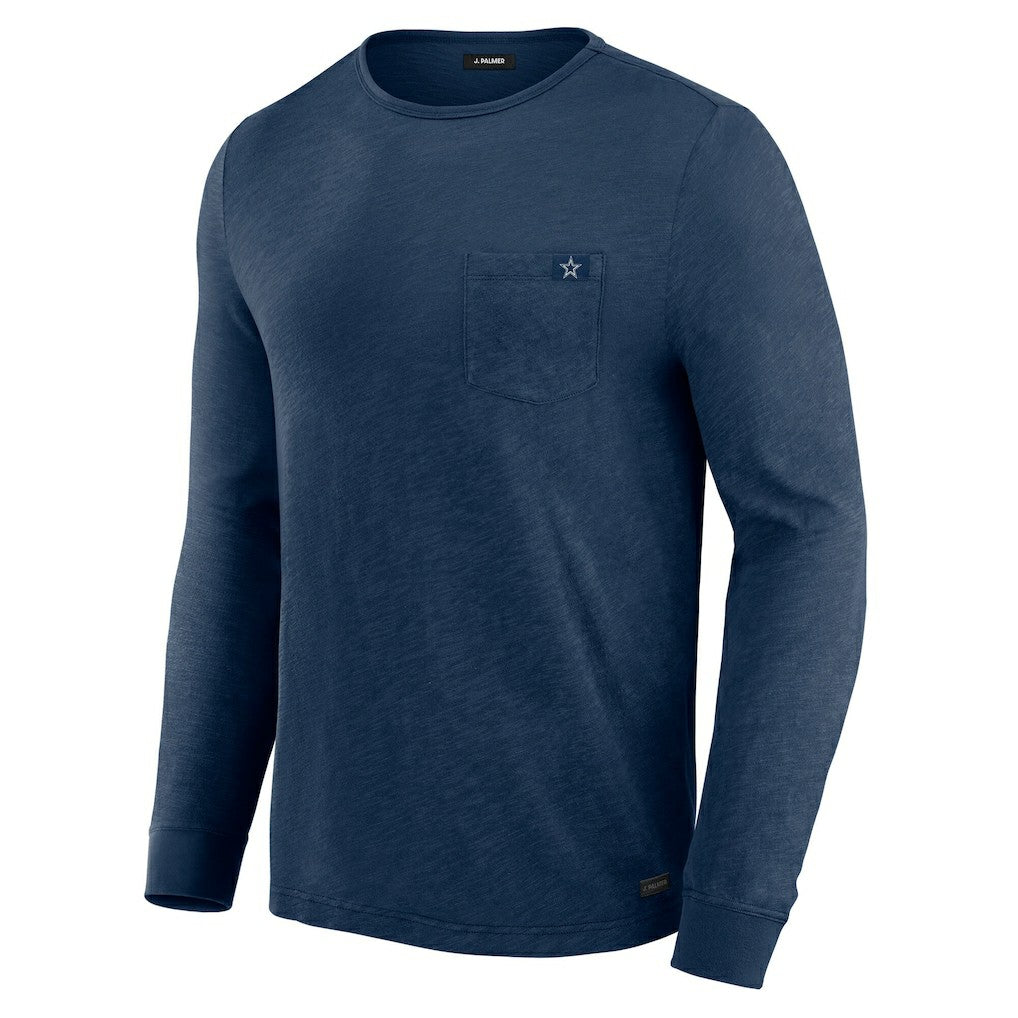 Dallas Cowboys J. Palmer In-The-Pocket Long Sleeve T-Shirt - Navy outlet