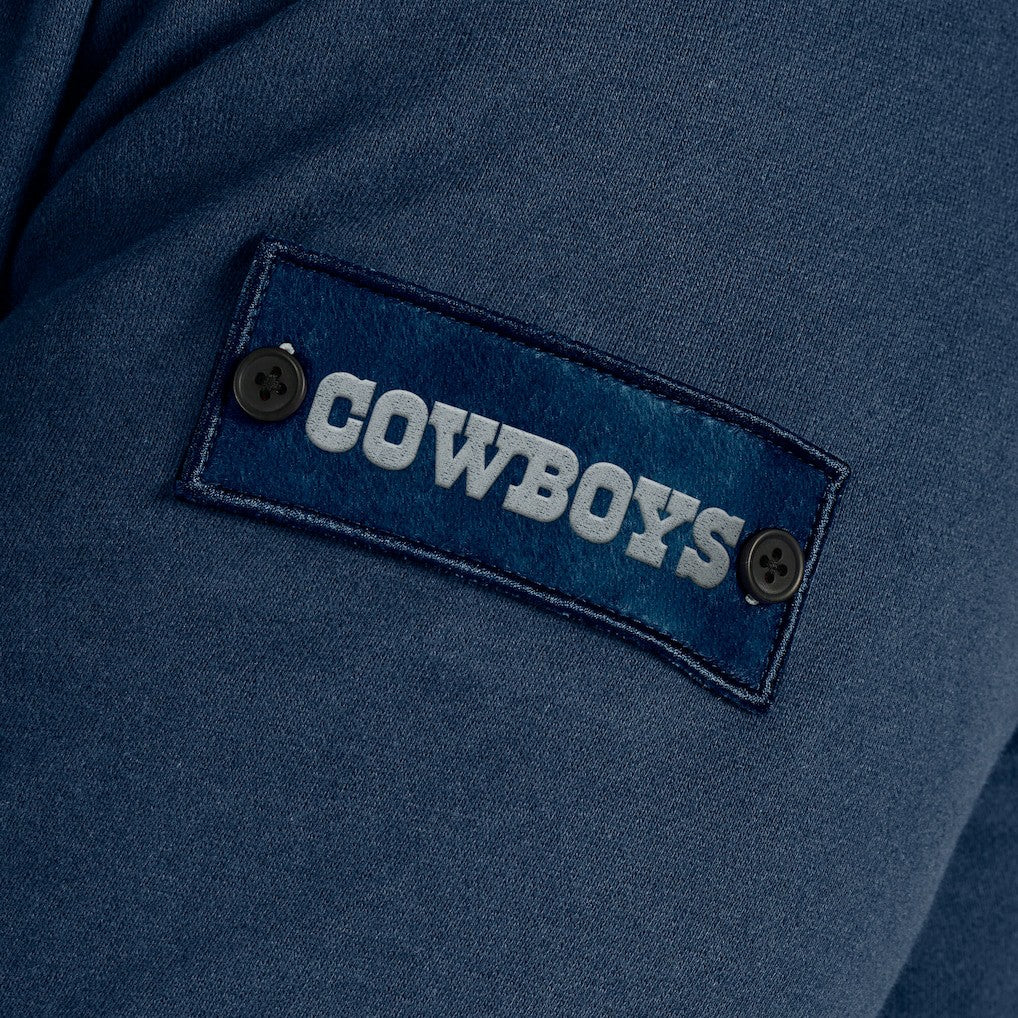 Dallas Cowboys J. Palmer QB1 Full-Zip Sweatshirt - Navy discount