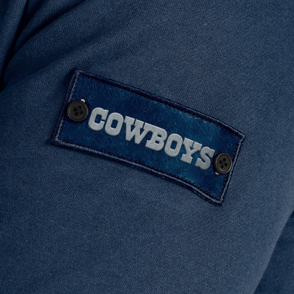 Dallas Cowboys J. Palmer QB1 Full-Zip Sweatshirt - Navy discount