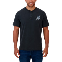 Dallas Cowboys Darius Rucker Collection Washed Henley T-Shirt - Black discount
