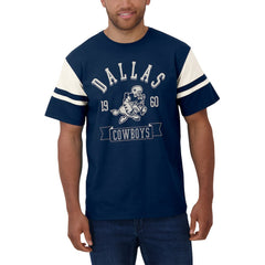 Dallas Cowboys Darius Rucker Collection Throwback T-Shirt - Navy outlet