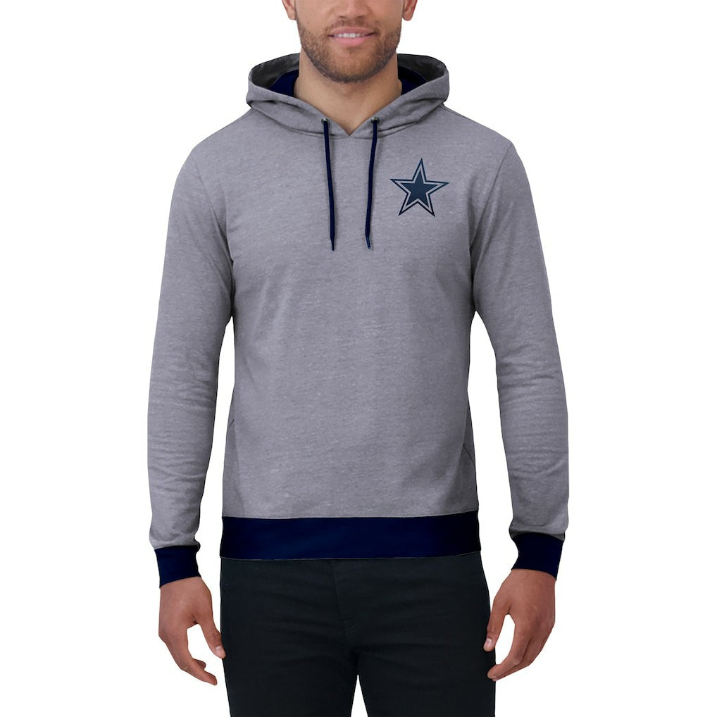 Dallas Cowboys Darius Rucker Collection Tonal Knit Pullover Hoodie - Navy on sale