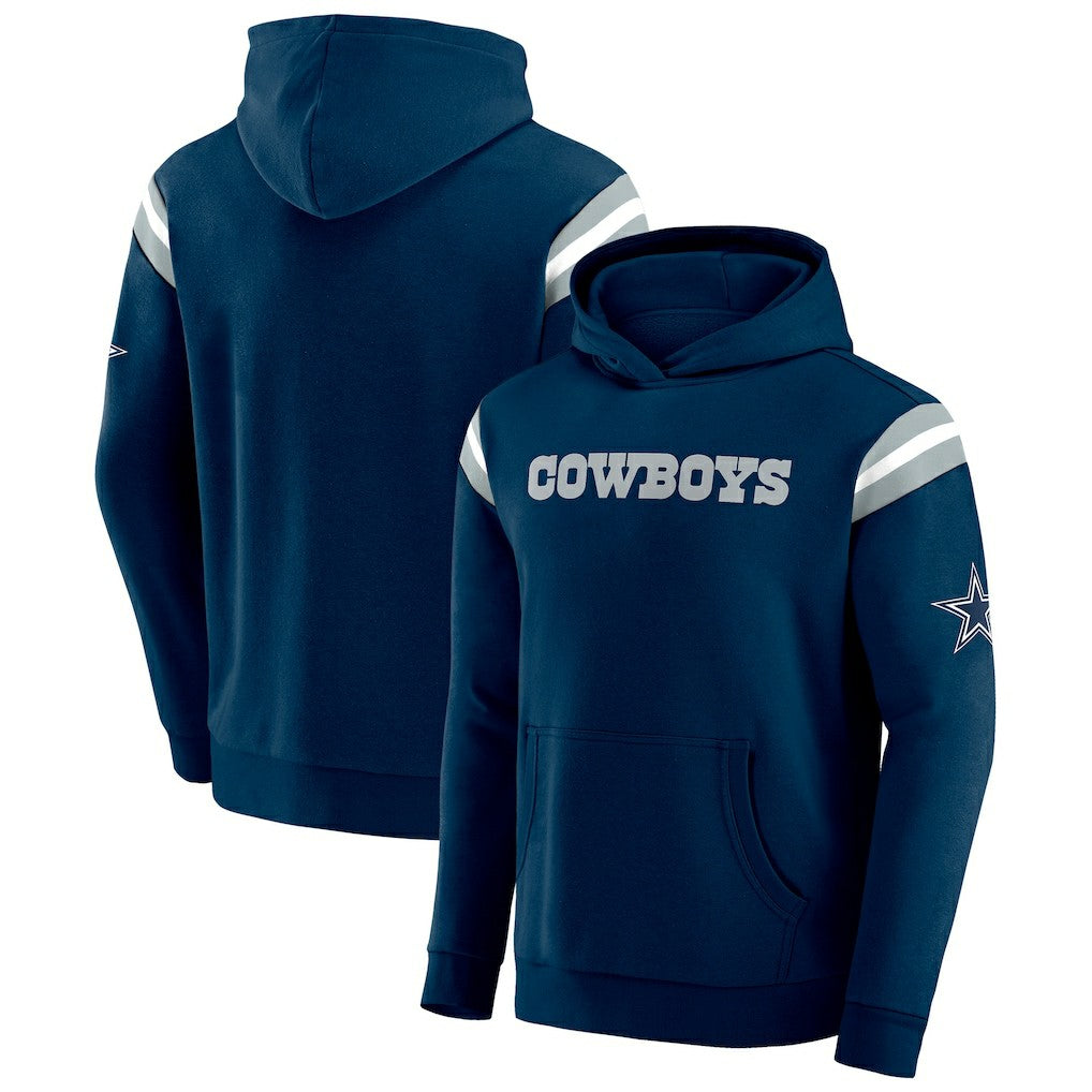 Dallas Cowboys Darius Rucker Collection Football Washed Pullover Hoodie - Navy on sale