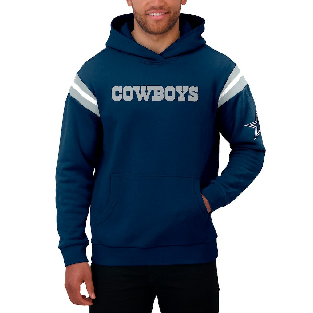 Dallas Cowboys Darius Rucker Collection Football Washed Pullover Hoodie - Navy on sale