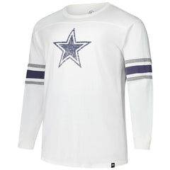 Dallas Cowboys '47 Big & Tall Premier Brex Long Sleeve T-Shirt - White cheap