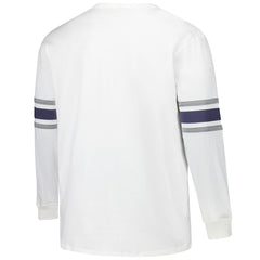 Dallas Cowboys '47 Big & Tall Premier Brex Long Sleeve T-Shirt - White cheap