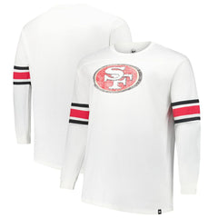 San Francisco 49ers '47 Big & Tall Premier Brex Long Sleeve T-Shirt - White sale