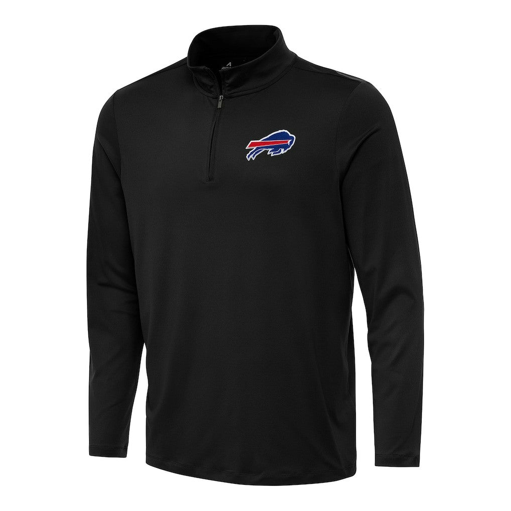 Buffalo Bills Antigua Reprocess Quarter-Zip Top - Black online