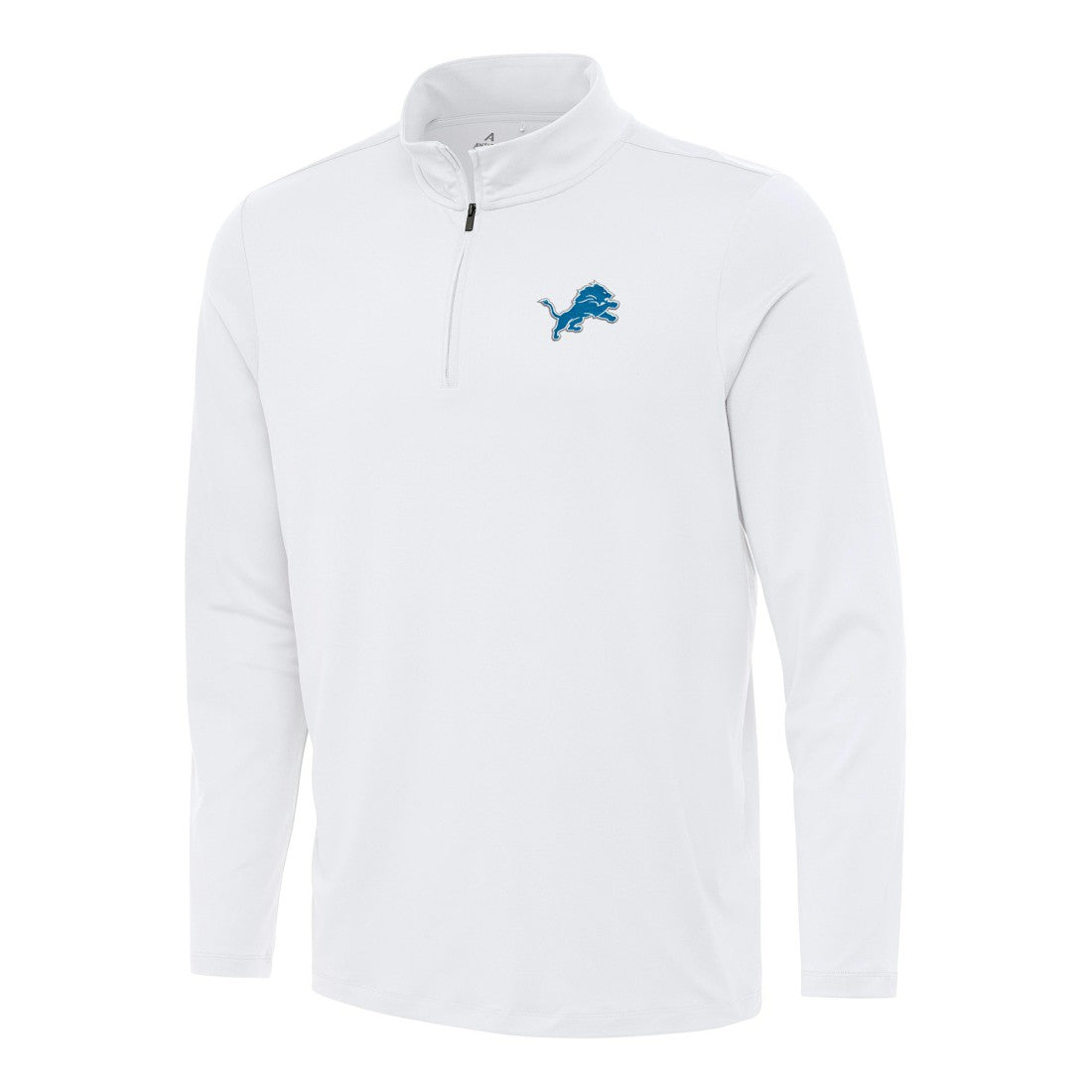Detroit Lions Antigua Reprocess Quarter-Zip Top - White on sale