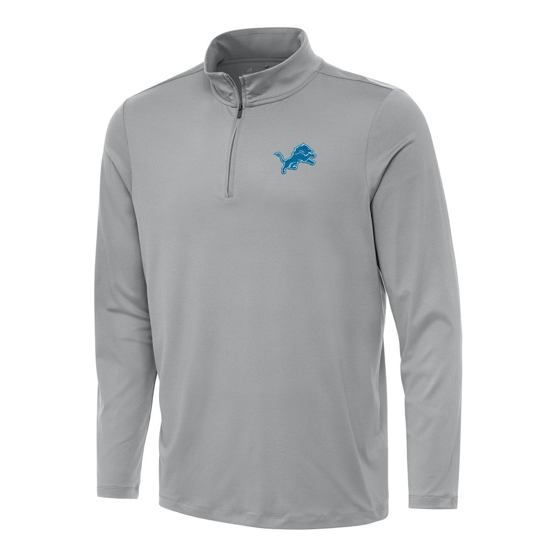 Detroit Lions Antigua Reprocess Quarter-Zip Top - Gray outlet