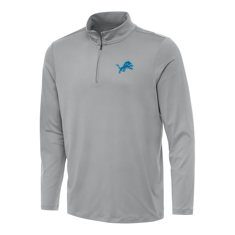 Detroit Lions Antigua Reprocess Quarter-Zip Top - Gray outlet