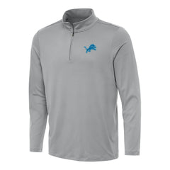 Detroit Lions Antigua Reprocess Quarter-Zip Top - Gray outlet