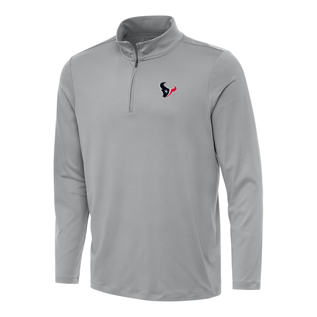 Houston Texans Antigua Reprocess Quarter-Zip Top - Gray discount