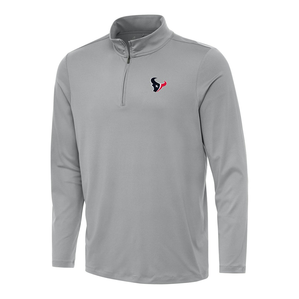 Houston Texans Antigua Reprocess Quarter-Zip Top - Gray discount