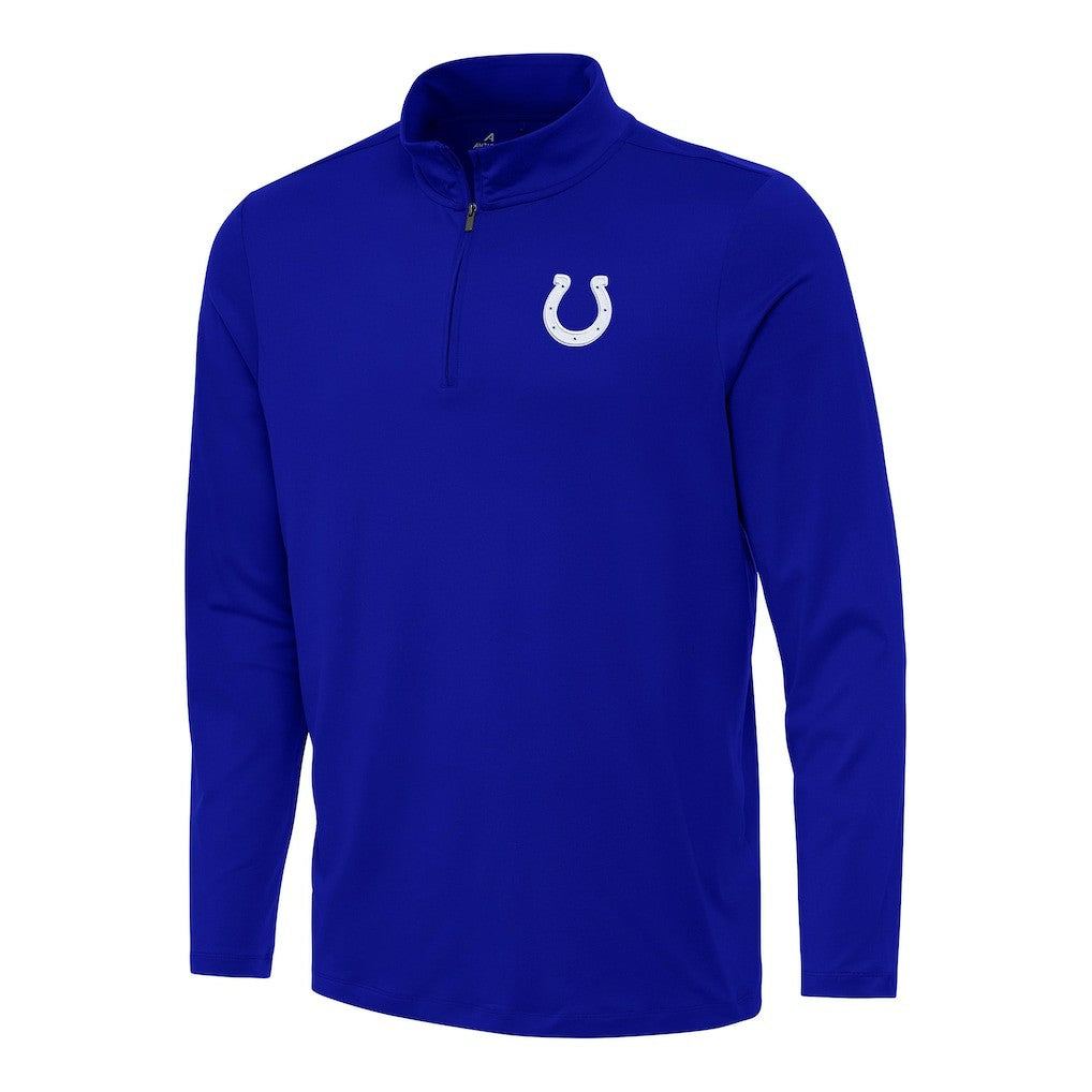 Indianapolis Colts Antigua Reprocess Quarter-Zip Top - Royal on sale
