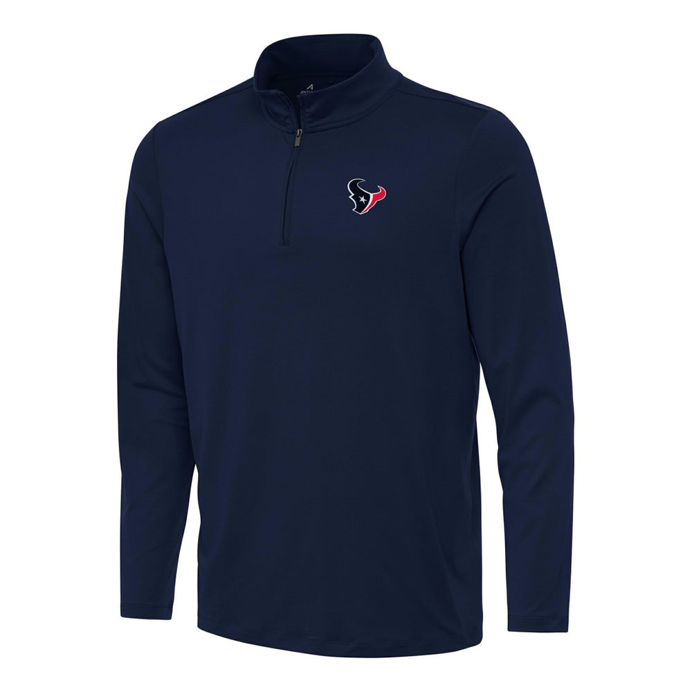 Houston Texans Antigua Reprocess Quarter-Zip Top - Navy cheap