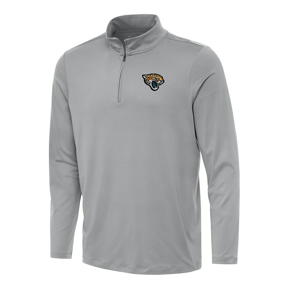 Jacksonville Jaguars Antigua Reprocess Quarter-Zip Top - Gray cheap