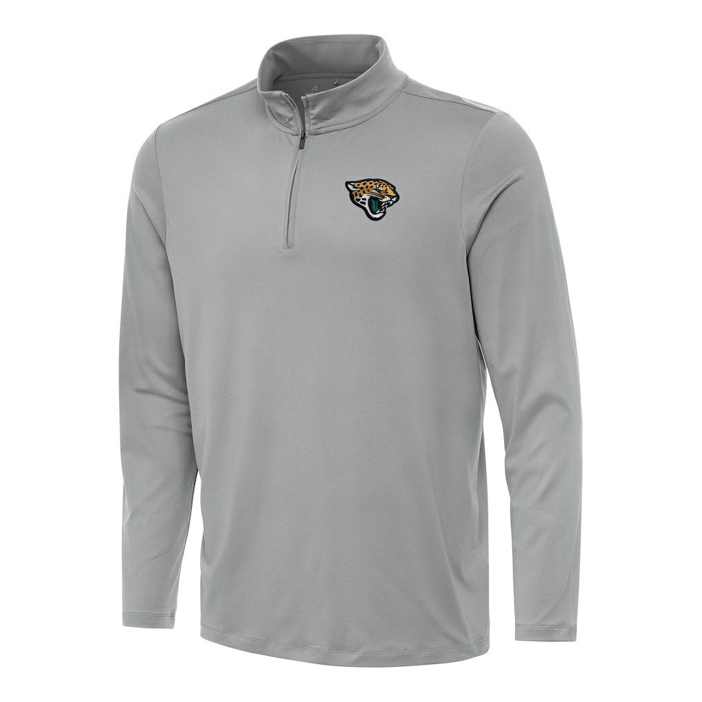 Jacksonville Jaguars Antigua Reprocess Quarter-Zip Top - Gray cheap