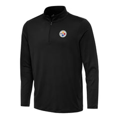 Pittsburgh Steelers Antigua Reprocess Quarter-Zip Top - Black sale