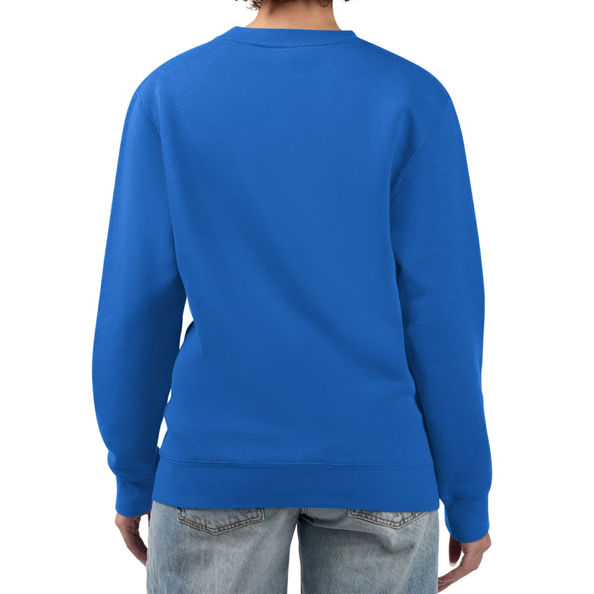 New York Knicks G-III 4Her by Carl Banks Women's Flowers Team Logo Graphic Fleece Crewneck Pullover Sweatshirt - Blue outlet