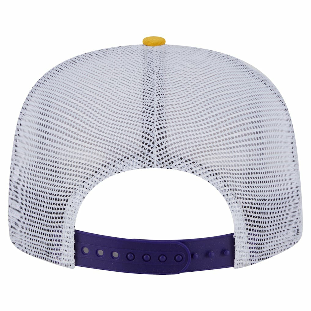 Minnesota Vikings New Era Throwback Dye Golfer Snapback Hat - Gold/Purple online