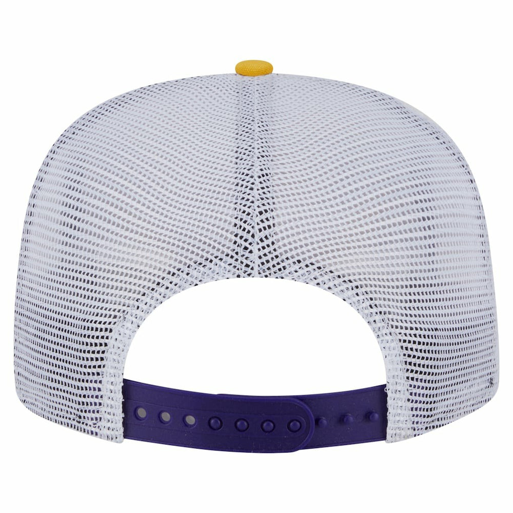 Minnesota Vikings New Era Throwback Dye Golfer Snapback Hat - Gold/Purple online