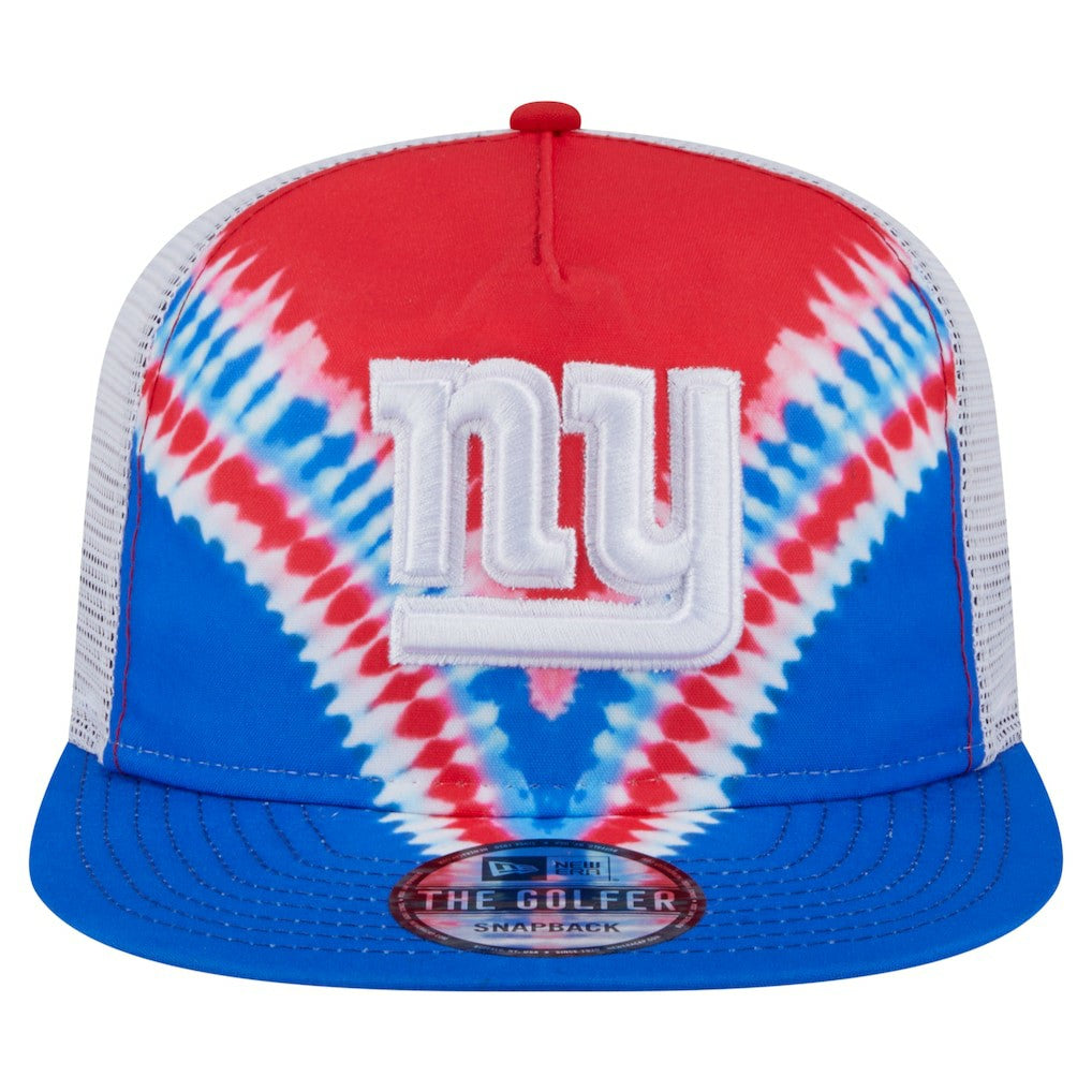 New York Giants New Era Throwback Dye Golfer Snapback Hat - Red/Royal sale