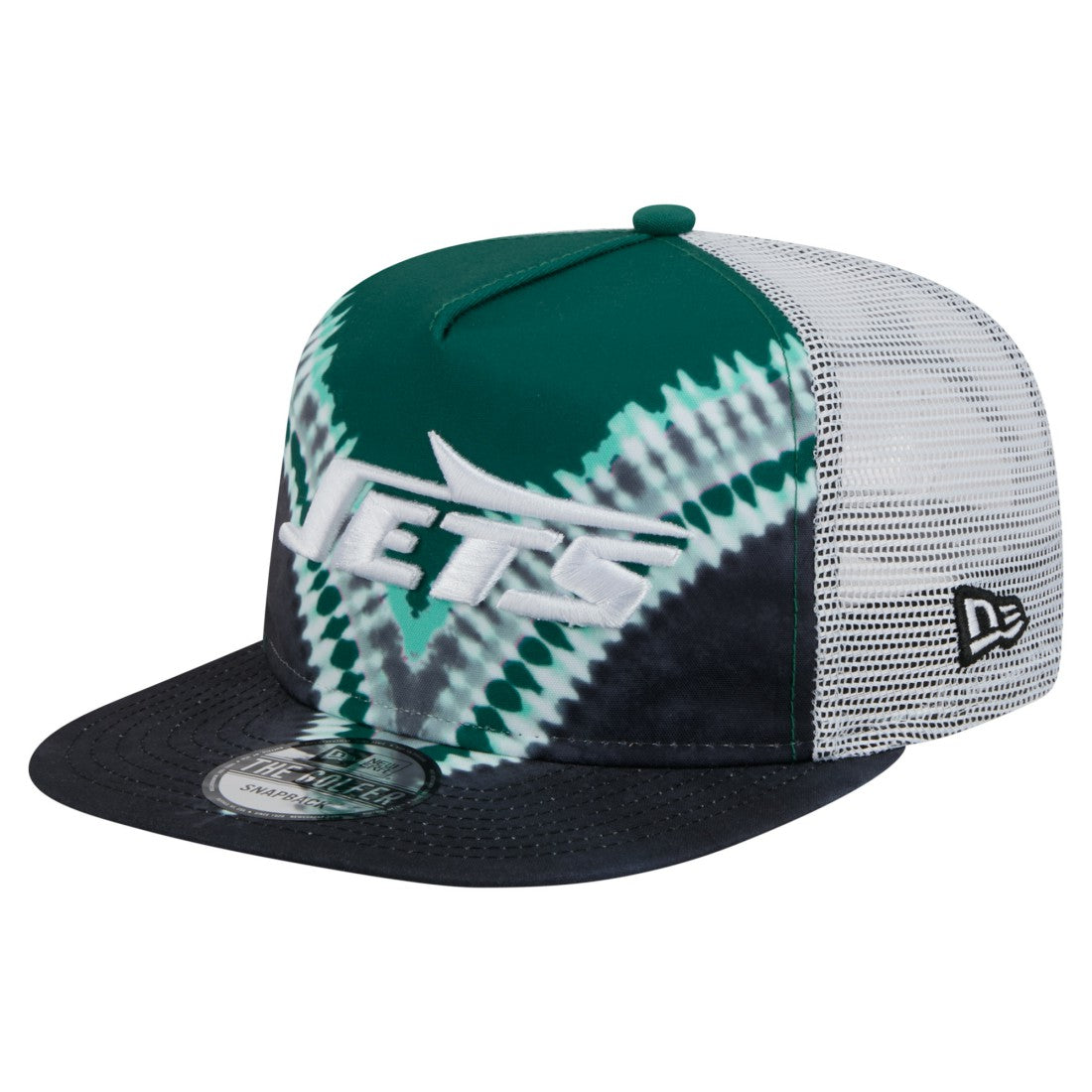 New York Jets New Era Throwback Dye Golfer Snapback Hat - Green/Black sale
