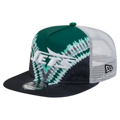 New York Jets New Era Throwback Dye Golfer Snapback Hat - Green/Black sale