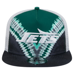New York Jets New Era Throwback Dye Golfer Snapback Hat - Green/Black sale