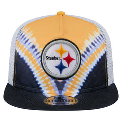 Pittsburgh Steelers New Era Throwback Dye Golfer Snapback Hat - Gold/Black online