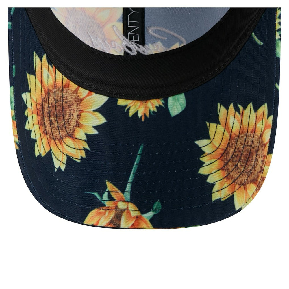 Dallas Cowboys New Era Women's Adventure Sunflower 9TWENTY Adjustable Hat - Navy cheap