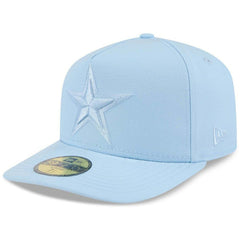 Dallas Cowboys New Era Color Pack A-Frame 59FIFTY Fitted Hat - Light Blue sale