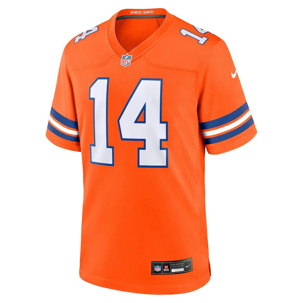 Courtland Sutton Denver Broncos Alternate Game Jersey - Orange cheap
