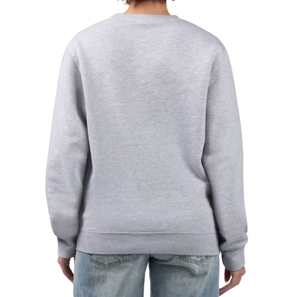 Pittsburgh Penguins G-III 4Her by Carl Banks Women's Flower Logo Pullover Sweatshirt - Heather Gray Sweatshirts