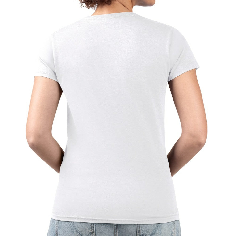 Florida Panthers G-III 4Her by Carl Banks Women's Super-Slim Fit Lightweight Flower Logo V-Neck T-Shirt - White T-shirts