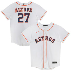 Jose Altuve Houston Astros Preschool Home Replica Jersey White