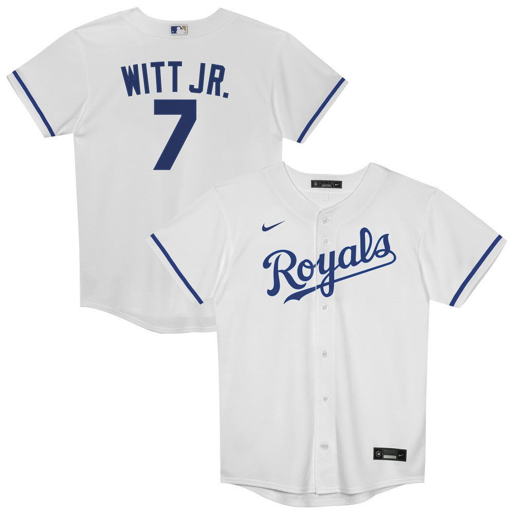 Bobby Witt Jr. Kansas City Royals Preschool Home Replica Player Jersey White