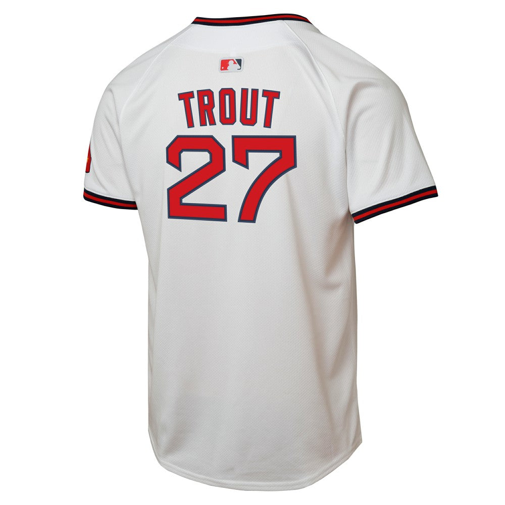 Mike Trout Los Angeles Angels Youth Alternate 2 Limited Player Jersey White