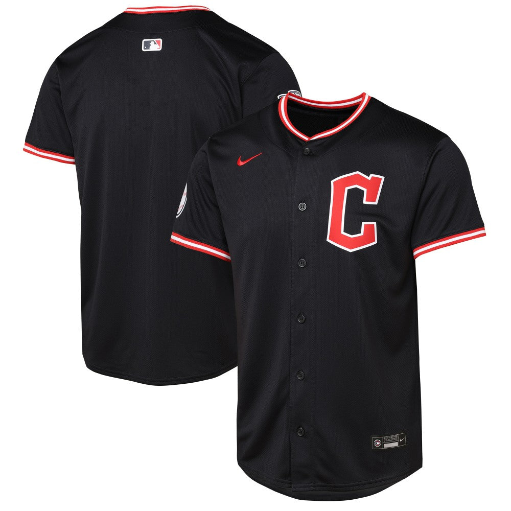 Cleveland Guardians Youth  Limited Jersey Navy