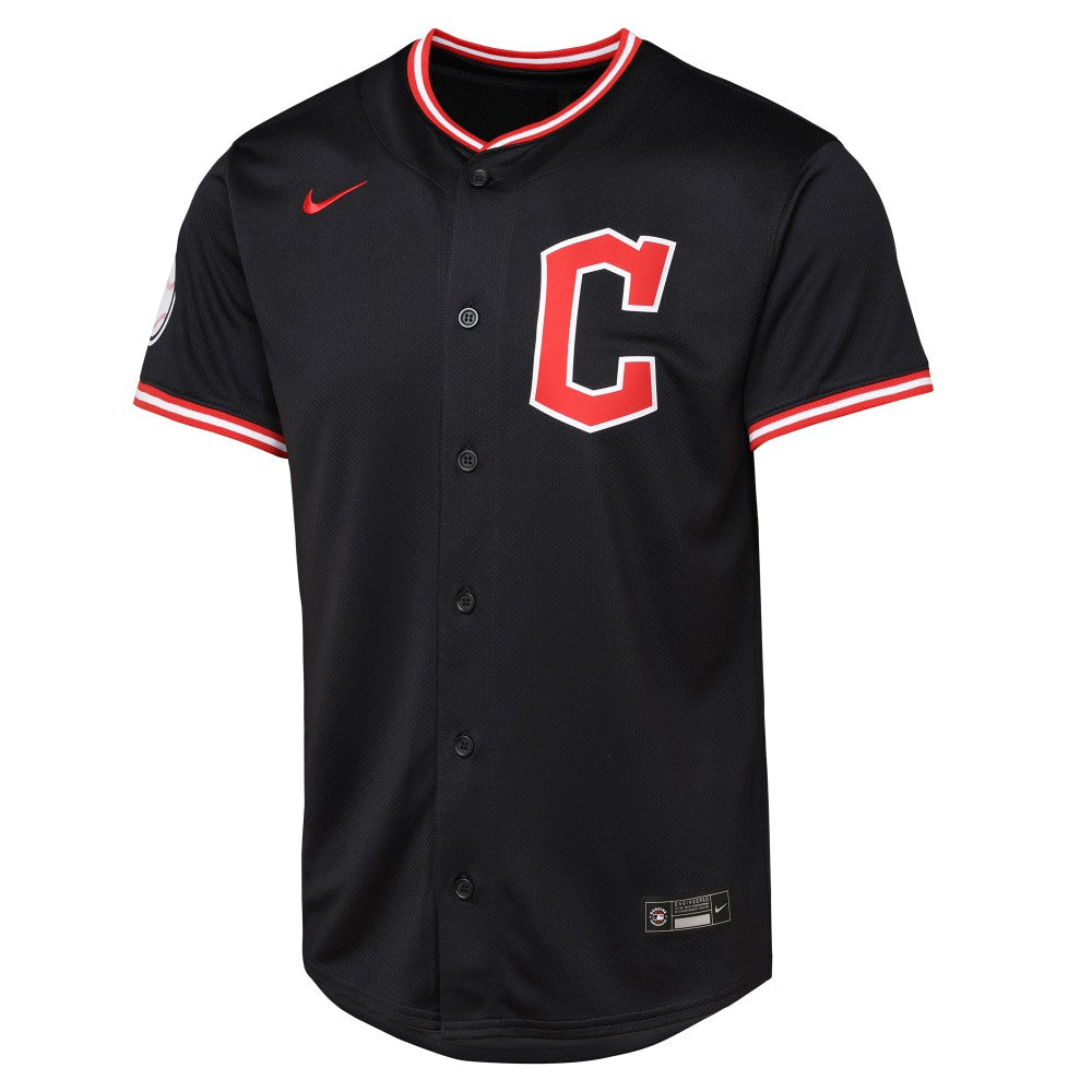 Cleveland Guardians Youth  Limited Jersey Navy