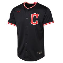 Cleveland Guardians Youth  Limited Jersey Navy