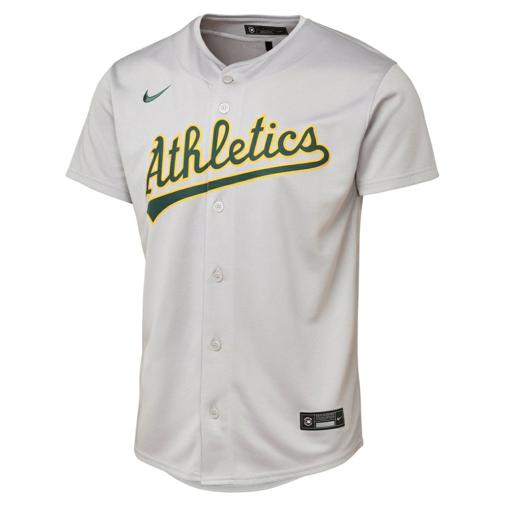 Athletics Youth Road Limited Jersey Gray