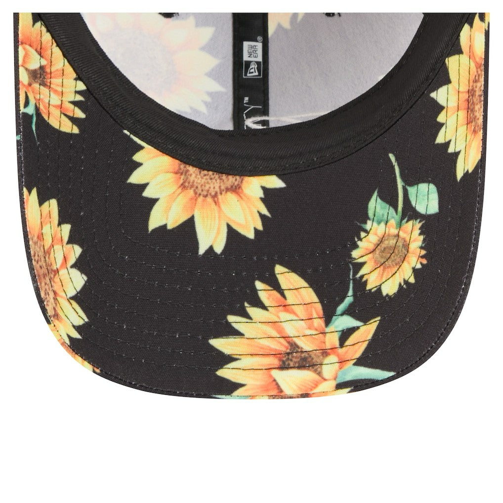Baltimore Ravens New Era Women's Adventure Sunflower 9TWENTY Adjustable Hat - Black cheap